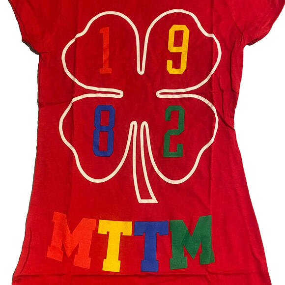 Vintage New married to the mob clover 1982 t-shirt Size Small - Picture 2 of 3